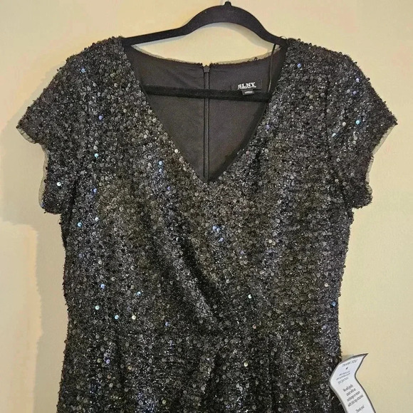 SLNY Sequined Dress - Picture 2 of 6